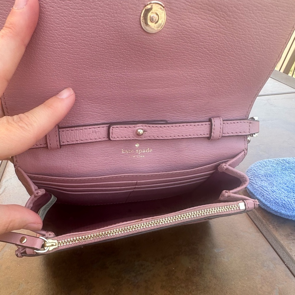 Kate Spade Pink Bow Crossbody Bag Women’s - Picture 5 of 14